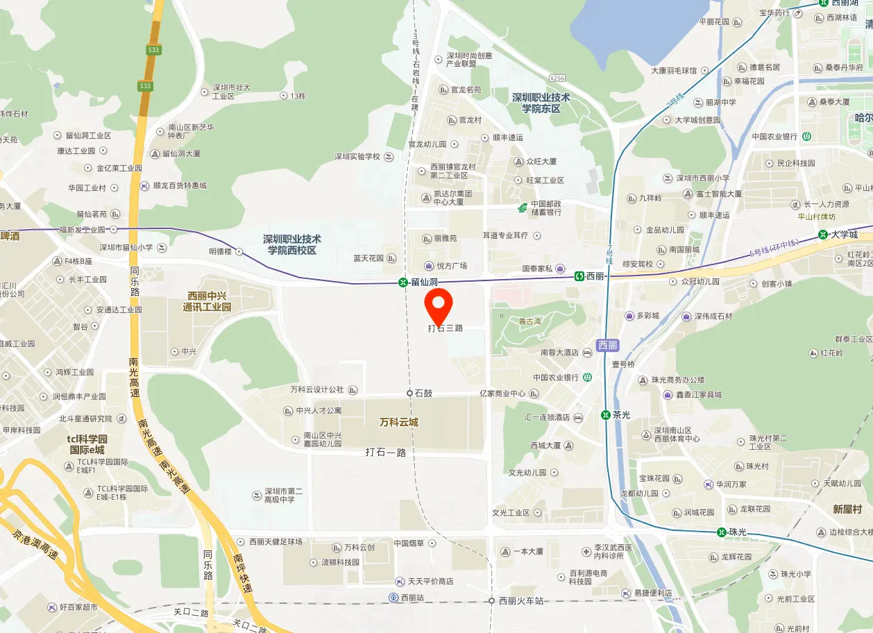 天珑大厦（天珑移动大厦）地图位置